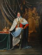 unknow artist Portrait of George IV as Grand Cross Knight of Hanoverian Guelphic Order Spain oil painting artist